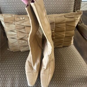 Donald J. Pliner Tan Over the Knee Boots